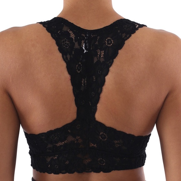 Amina Lace Bralette in Black - Picture 4 of 8